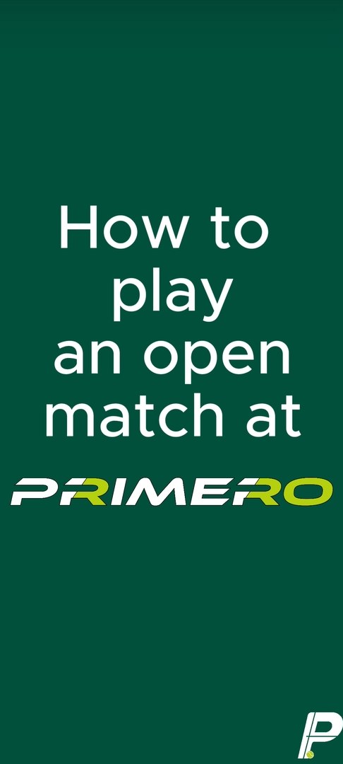 Zo speel je een open match bij Primero